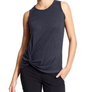 ATHLETA Blue Linen Twist Knot
Zephyr Tank Top